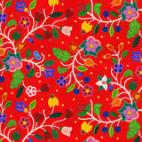Cotton Fabric Spring Majesty #35000 Red - Half Yard