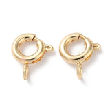 Spring Ring Clasp 6mm Light Gold 10/pk