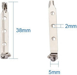 1 1/2" Nickel Bar Pin 50/Pk