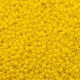 15/0 Toho Seed Beads #42B Opaque Sunshine 8-9g Vial