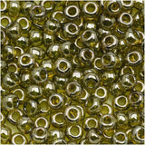 6/0 Toho Seed Beads #457 Gold Luster Green Tea 8-9g Vial