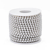 Metal Pearl Banding 4mm Silver 10yd/pk
