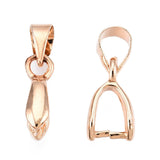 Pinch Bail 15mm Light Gold 10/pk