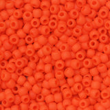 8/0 Toho #50F Op Frosted Sunset Orange 8-9g Vial