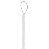Fire Polished 4mm Round Crystal AB 40/Strand