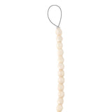 Fire Polished 4mm Round Chalk Beige Luster 40/Strand