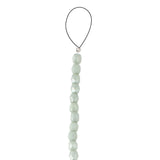 Fire Polished 4mm Round Chalk Green Luster 40/Strand