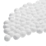 Fire Polished 4mm Round Chalk White 40/Strand