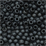 6/0 Toho Seed Beads #611 Matte Opaque Grey 8-9g Vial