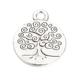 Tree of Life Metal Pendant 19x15mm 5/pk
