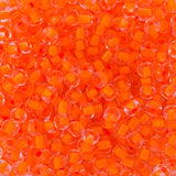 2/0 Czech Seed Beads #083 C/L Neon Orange 20g