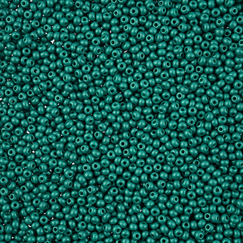 10/0 Czech Seed Beads #147 Permalux Sea Green 22g