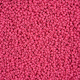 10/0 Czech Seed Beads #163 Permalux Matte Fuchsia 22g