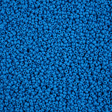 11/0 Czech Seed Beads #43182 Permalux Matte Blue 23g