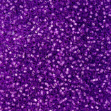 10/0 Czech Seed Beads #277 Silver Lined Mauve 22g