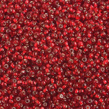 10/0 Czech Seed Beads #1308V S/L Red 22g