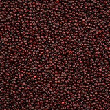 11/0 Czech Seed Beads #43191 Op Travertine Red 24g