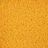 11/0 Czech Seed Beads #43200 Pearl Yellow Luster Terra 23g