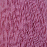11/0 Czech Seed Beads #43259 Alabaster Fuchsia Solgel 6 Strand Hank