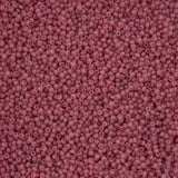 11/0 Czech Seed Beads #43260 Alabaster Dark Pink Solgel 23g