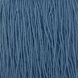 11/0 Czech Seed Beads #43267 Alabaster Blue Solgel 6 Strand Hank