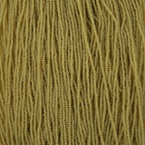 11/0 Czech Seed Beads #43269 Alabaster Mustard Solgel 6 Strand Hank