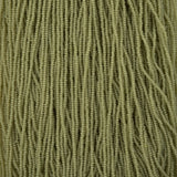 11/0 Czech Seed Beads #43270 Alabaster Avocado Solgel 6 Strand Hank
