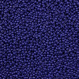 11/0 Czech Cut Seed Beads #37016 Opaque Dark Royal Blue 13g
