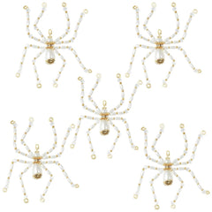 Ornament Kit - Golden Spiders - Makes 5