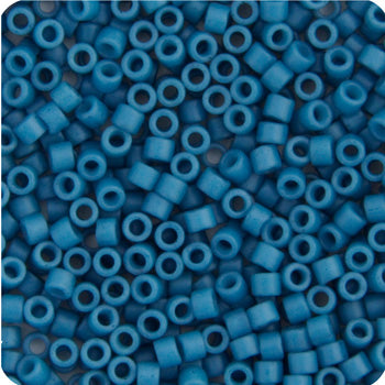 11/0 Delica Bead #0798 Op Matte Capri Blue Dyed 5.2g