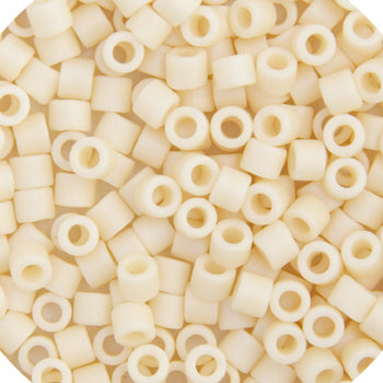 11/0 Delica Bead #0883 Cream AB Matte 50g Bag