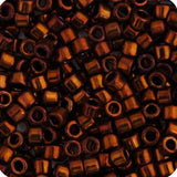 11/0 Delica Bead #1002 Metallic Copper Gold Luster AB 5.2g