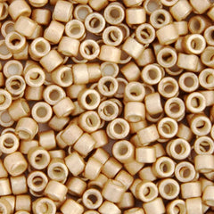 11/0 Delica Bead #1152 Champagne Galvanized Semi-Matte 5.2g