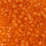 11/0 Delica Bead #1261 Tr Matte Marigold 5.2g