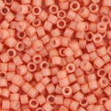 11/0 Delica Bead #1363 Opaque Salmon Dyed 5.2g