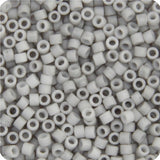 11/0 Delica Bead #1518 Op Light Grey Smoke Matte 5.2g