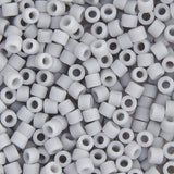 11/0 Delica Bead #1589 Op Grey Ghost Matte 5.2g