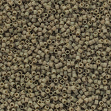 11/0 Delica Bead #2282 Frosted Glazed Grey 5.2g