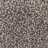 11/0 Delica Bead #2365 Op Duracoat Walnut Grey Dyed 5.2g