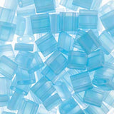 5x5mm Perles Tila Japonaises Aquamarine Matte AB 5.2g
