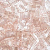Perles de tila japonais 5x5mm Rosaline clair transparent 5.2g