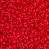 11/0 Miyuki Seed Beads #0408 Opaque Red 250g