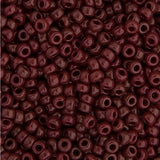 11/0 Miyuki Seed Beads #0409 Opaque Chocolate Brown 250g