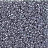 11/0 Miyuki Seed Beads #2378 Opaque Light Slate Grey 22g