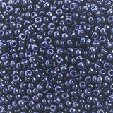15/0 Miyuki Seed Beads #4494 Duracoat Indigo Navy Blue 22g