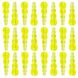 Stacked Fishing Beads UV Chartreuse 50/pk
