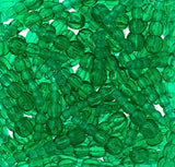 Stacked Fishing Beads Dark Green 500/bag