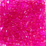 Stacked Fishing Beads Fuchsia 50/pk