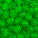 Perles Rondes En Plastique 6mm 1000/pk - Vert Fluorescent