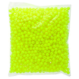 Perles Plastique Rondes 6mm 1000/pk - Chartreuse Fluorescente